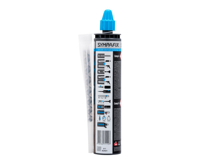 Constructieve lijm Sympafix C100-Plus vinylester 300 ml kokers (voor in een standaard kitspuit)