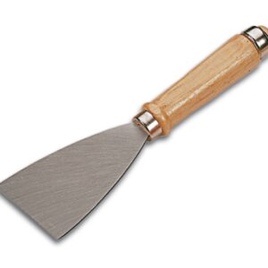 Premium spatel met houten greep