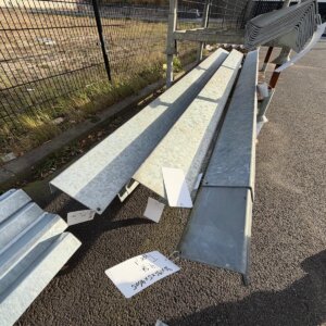 Restpartijen stalen lateien, thermisch verzinkt - diverse typen en lengten